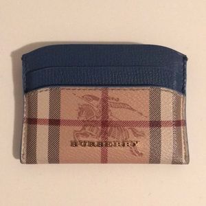 Authentic Burberry card holder